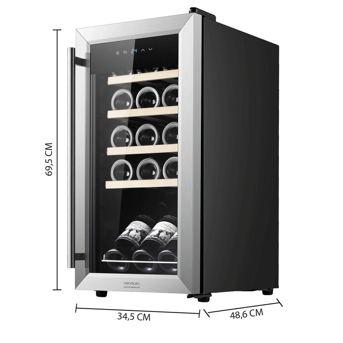 Bolero GrandSommelier 1550 Inox Compressor