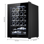 Bolero GrandSommelier 2050 Black Compressor