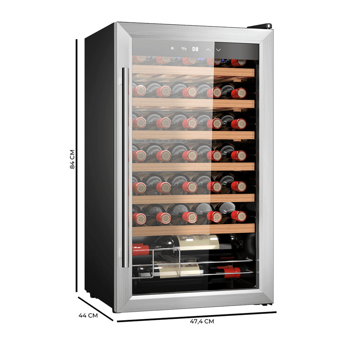 Bolero GrandSommelier 34030 Inox Compressor