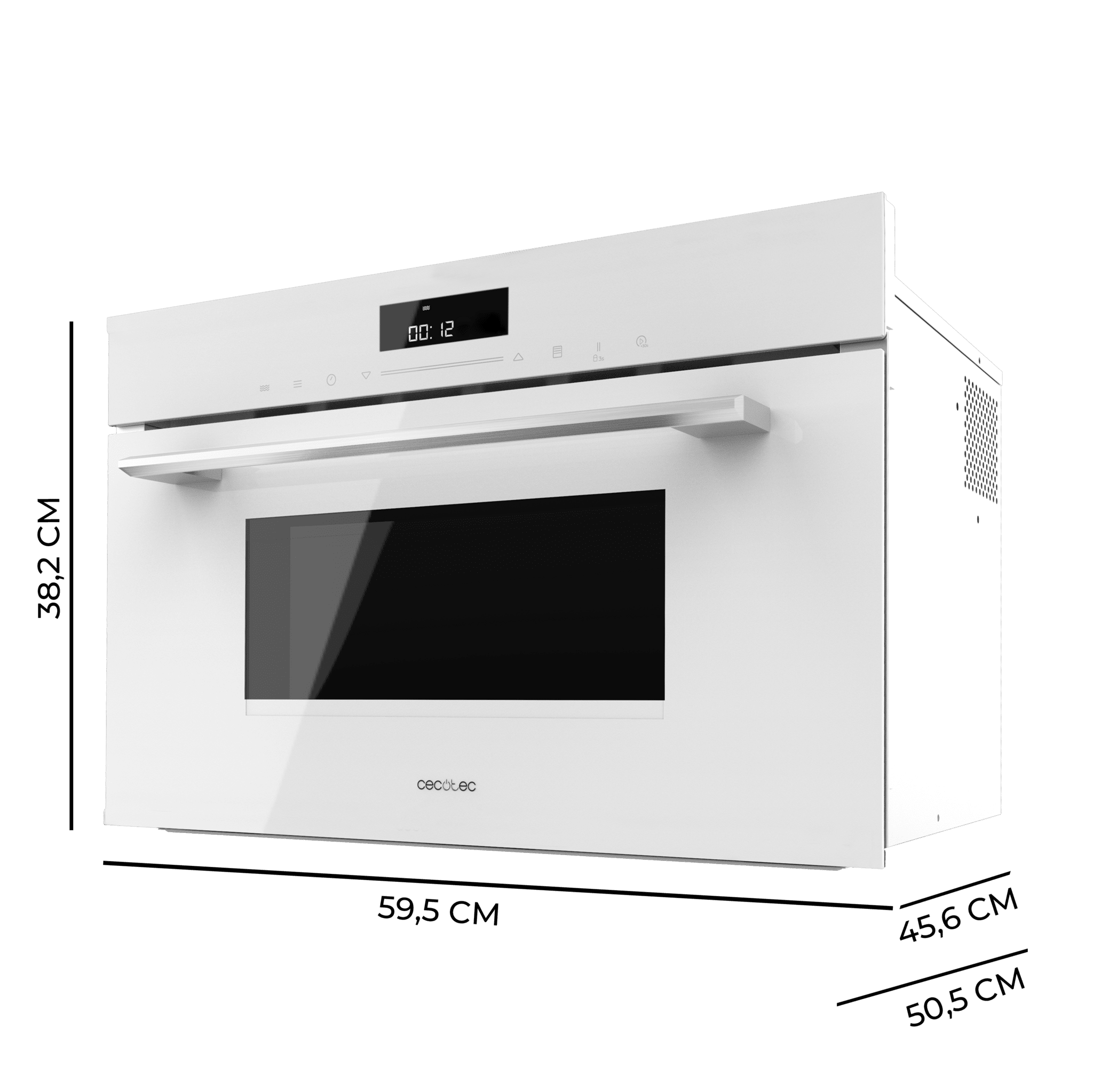 Bolero Hexa MW703800 Glass White