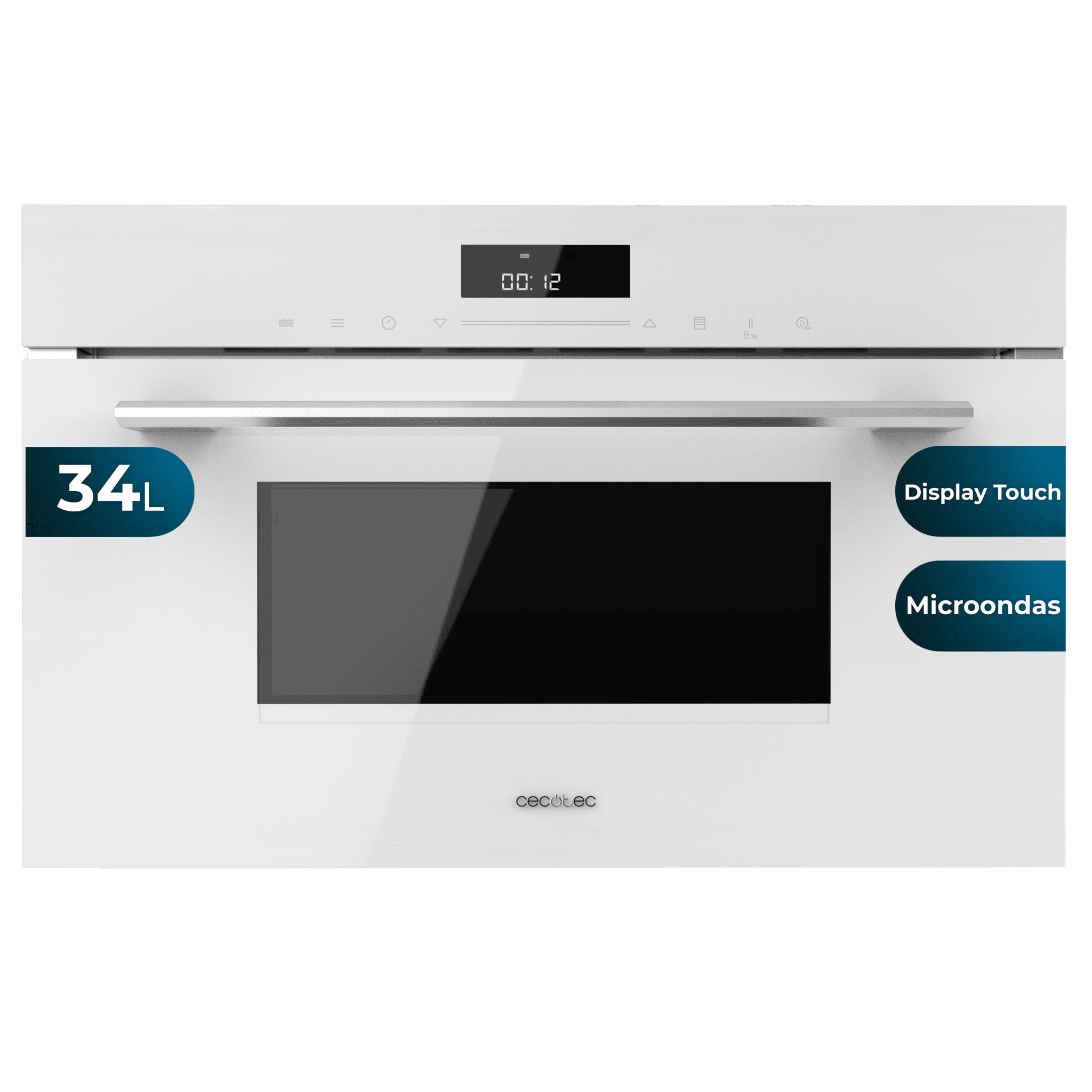 Bolero Hexa MW703800 Glass White
