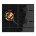 Bolero Squad G 3400F Glass Black