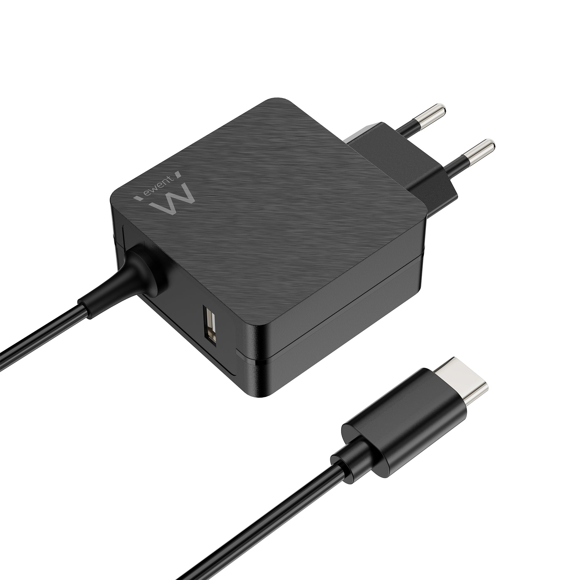 EW3979 cargador de dispositivo móvil Portátil Negro Corriente alterna Carga rápida Interior