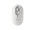 POP Mouse, ratón inalámbrico Bluetooth compacto y portátil con botones programables y clics discretos, tecnología Easy-Switch para alternar hasta 3 dispositivos, portátil, tablet, PC: Blanco