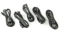 105950-015 cable de transmisión Negro Enchufe tipo F IEC C13