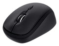 Yvi+ ratón Universal Ambidextro RF Wireless + Bluetooth Óptico 1600 DPI