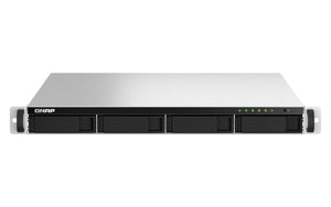 TS-464U-RP NAS Bastidor (1U) Intel® Celeron® N5095 8 GB DDR4 0 TB QNAP Turbo System Aluminio, Negro