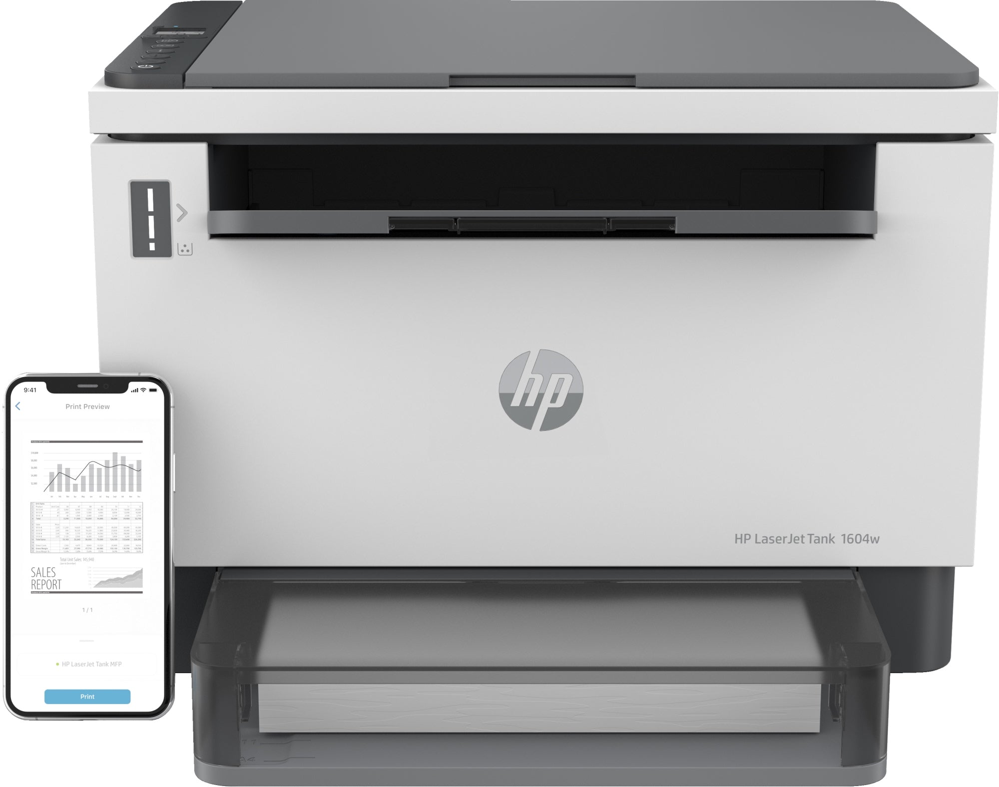 LaserJet Impresora multifunción Tank 1604w