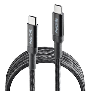 KNOT 65W-3 cable USB USB 2.0 3 m USB C Negro