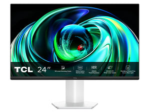 24G54 pantalla para PC 60,5 cm (23.8") 1920 x 1080 Pixeles Full HD QLED Blanco