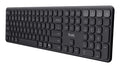 Vaiya teclado Hogar / Oficina RF Wireless + Bluetooth Español Negro