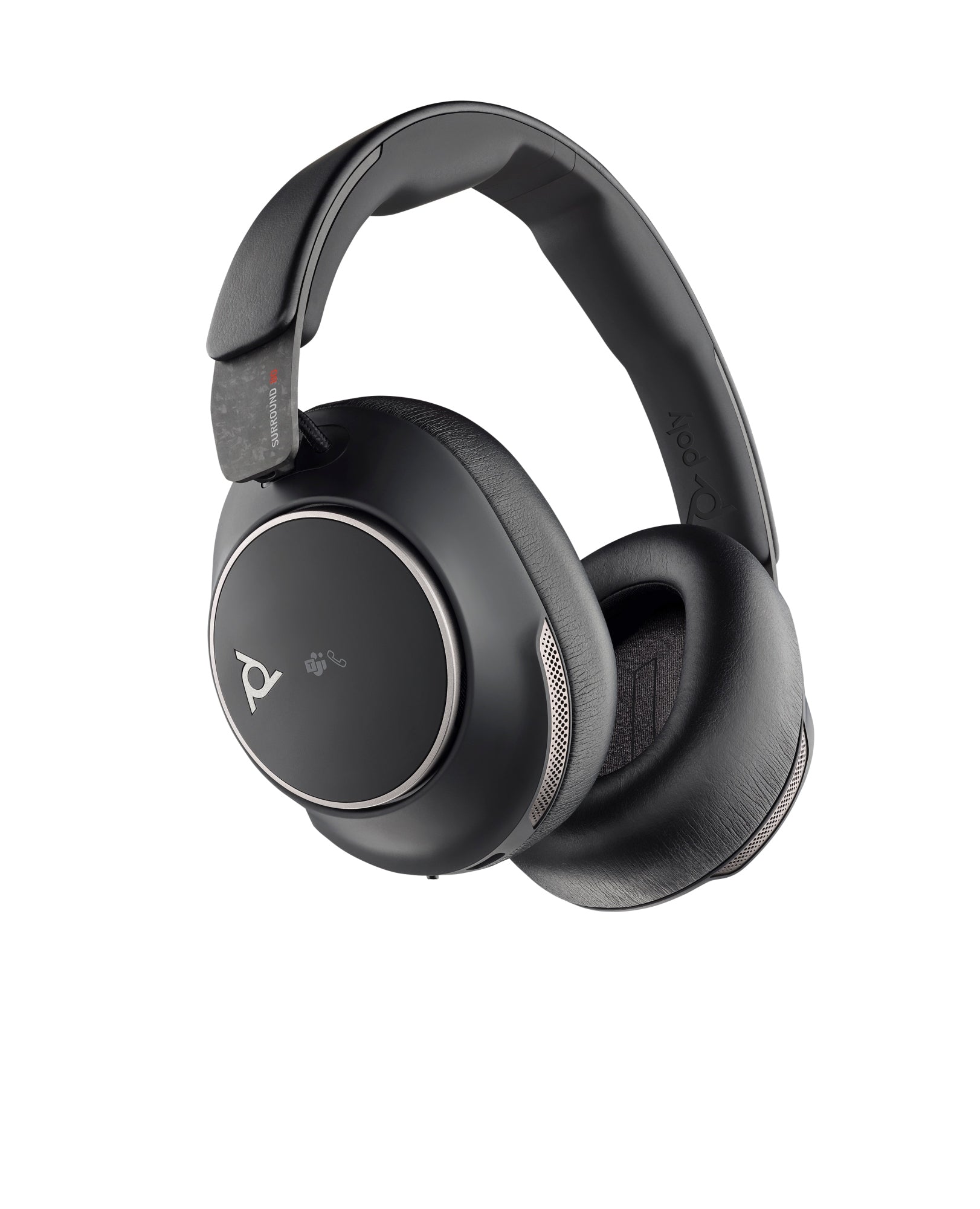Auriculares Poly Voyager Surround 80 UC con certificación Microsoft Teams USB-C + Adaptador USB-C/A