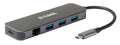 DUB-2334 base para portátil y replicador de puertos Alámbrico USB Tipo C Gris