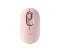 POP Mouse, ratón inalámbrico Bluetooth compacto y portátil con botones programables y clics discretos, tecnología Easy-Switch para alternar hasta 3 dispositivos, portátil, tablet, PC: Rosa