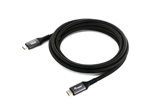 128382 Cable USB4 Gen 2x2 C a C, M/M, 2,0 m, PD 100 W, 4K/60 Hz, 20 Gbps, negro
