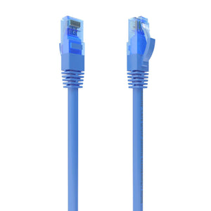 Cable De Red Latiguillo RJ45 Cat.6 UTP AWG26 CCA, Azul, 1.0 m