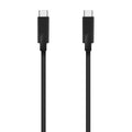 Cable USB 3.2 Gen1 5Gbps 4k@60Hz 3A 60W E-Marker, Tipo USB-C/M-USB-C/M, Negro, 5.0m