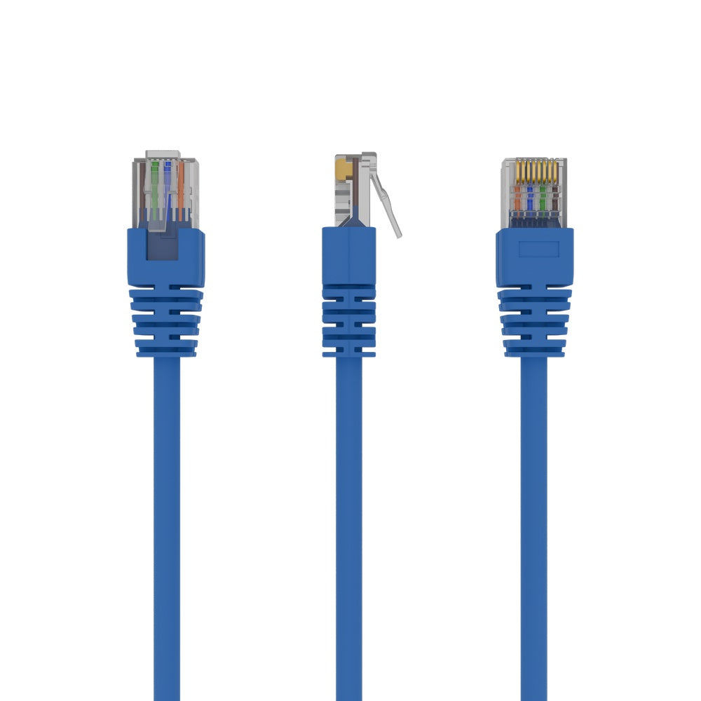 PP12-1M/B cable de red Azul Cat5e