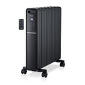 HE-20D.003A calefactor eléctrico Interior Negro 2000 W Convector