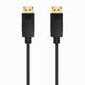 Cable DISPLAYPORT V1.2 CCS 4K@60Hz, DP/M-DP/M, Negro, 3.0m