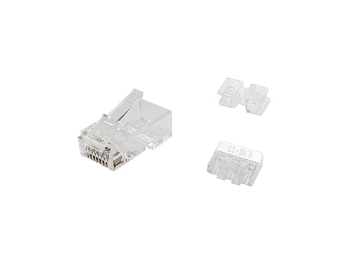 121146 conector RJ-45 Transparente