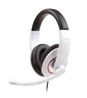 MHS-001-GW auricular y casco Auriculares Alámbrico Diadema Llamadas/Música Blanco