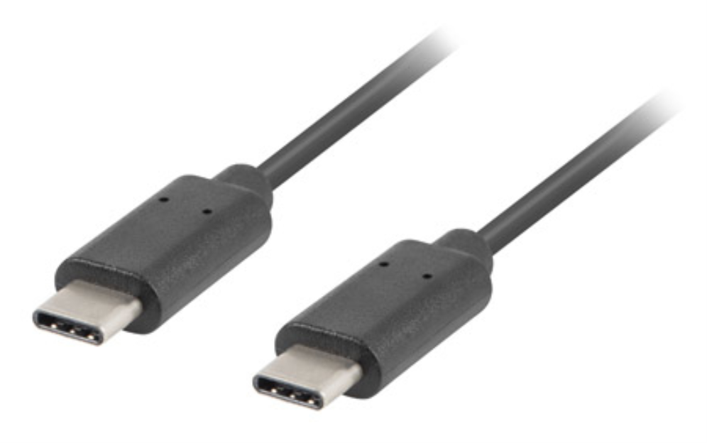 Lanberg CA-CMCM-10CU-0010-BK cable USB USB 2.0 1 m USB C Negro