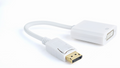 Gembird A-DPM-DVIF-002-W adaptador de cable de vídeo 0,1 m DisplayPort DVI Blanco