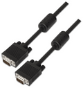 AISENS A113-0076 cable VGA 20 m VGA (D-Sub) Negro