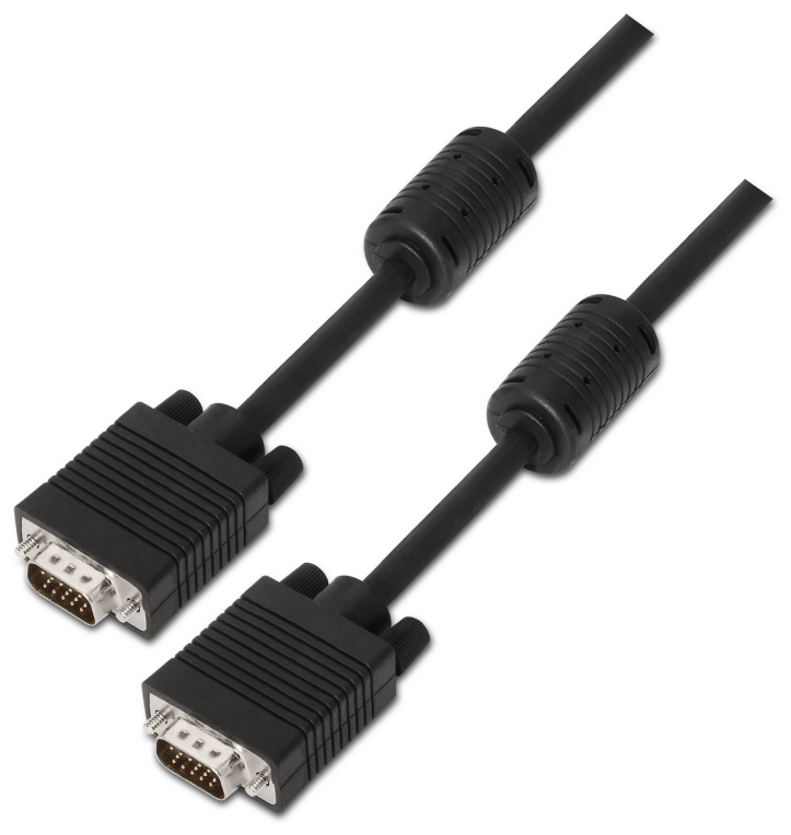 AISENS A113-0076 cable VGA 20 m VGA (D-Sub) Negro