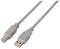 AISENS A101-0002 cable USB USB 2.0 1,8 m USB A USB B Beige