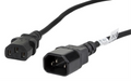 Lanberg CA-C13E-11CC-0018-BK cable de transmisión Negro 1,8 m C13 acoplador C14 acoplador