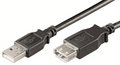Ewent EC1011 cable USB 1 m USB A Negro