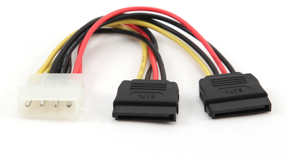 Gembird CC-SATA-PSY cable de SATA 0,15 m