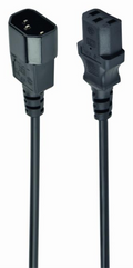 Gembird PC-189-075-1.8M cable de transmisión Negro 1,8 m C13 acoplador C14 acoplador