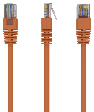 Gembird Patch Cord Cat.5e UTP 0.25m cable de red Naranja 0,25 m Cat5e U/UTP (UTP)