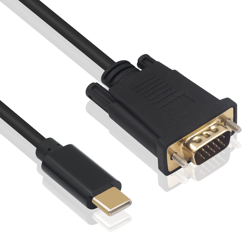 Ewent EC1052 adaptador de cable de vídeo 1,8 m USB Tipo C VGA (D-Sub)