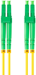 Lanberg FO-LALA-SD11-0010-YE Cable de fibra óptica e InfiniBand 1 m LC Amarillo