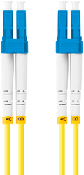 Lanberg FO-LULU-SD11-0020-YE Cable de fibra óptica e InfiniBand 2 m LC Amarillo