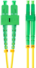 Lanberg FO-SALA-SD11-0020-YE Cable de fibra óptica e InfiniBand 2 m SC LC Amarillo