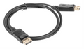 Lanberg CA-DPDP-10CC-0010-BK cable DisplayPort 1 m Negro