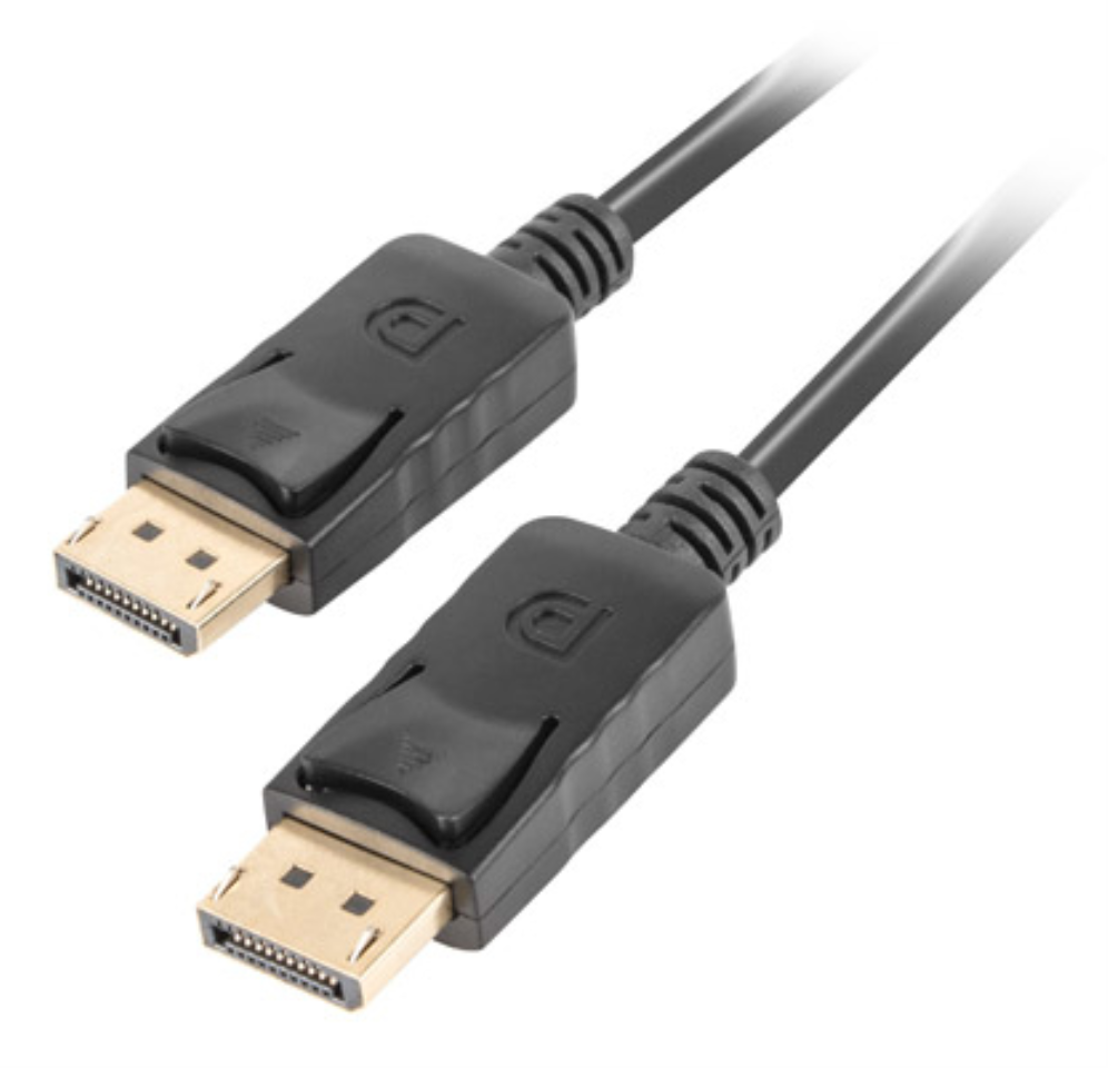 Lanberg CA-DPDP-10CC-0018-BK cable DisplayPort 1,8 m Negro