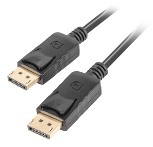 Lanberg CA-DPDP-10CC-0018-BK cable DisplayPort 1,8 m Negro