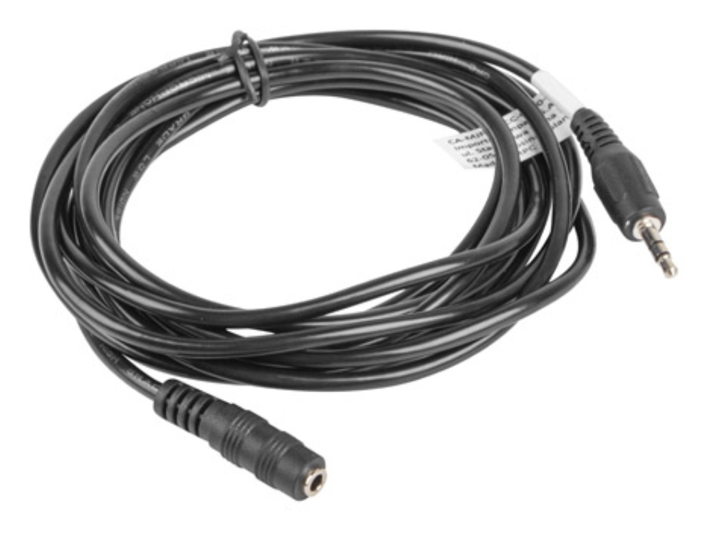 Lanberg CA-MJFJ-10CC-0030-BK cable de audio 3 m 3,5mm Negro