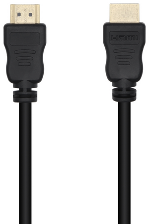 AISENS Cable HDMI V1.4 Alta Velocidad 14+1 CCS, A/M-A/M, Negro, 1.0m