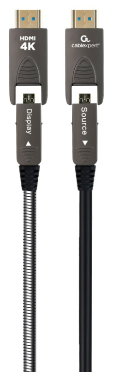 Gembird CCAP-HDMIDD-AOC-20M cable HDMI HDMI Type-A/HDMI Type-D Negro