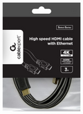 Gembird CC-HDMI4L-10 cable HDMI 3 m HDMI tipo A (Estándar) Negro, Naranja