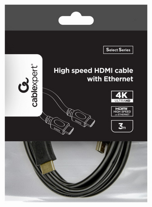 Gembird CC-HDMI4L-10 cable HDMI 3 m HDMI tipo A (Estándar) Negro, Naranja