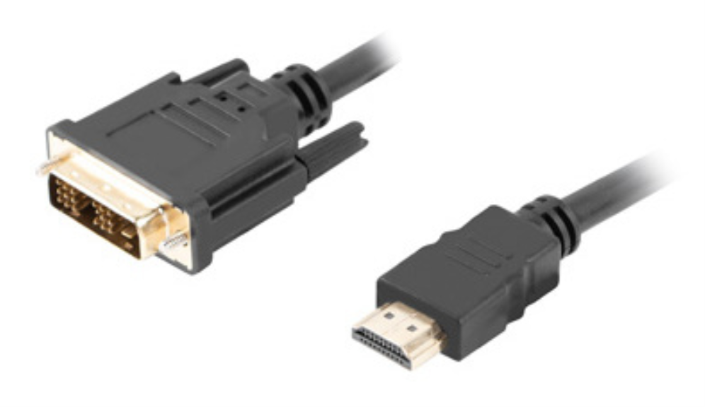 Lanberg CA-HDDV-10CC-0030-BK adaptador de cable de vídeo 3 m HDMI tipo A (Estándar) DVI-D Negro