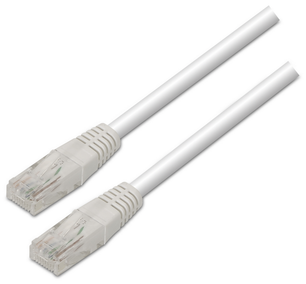 AISENS A133-0198 cable de red Blanco 2 m Cat5e U/UTP (UTP)